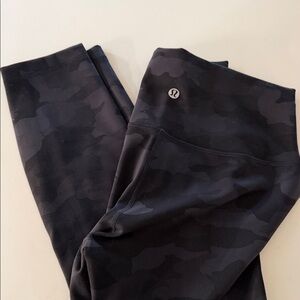 Lululemon Black Camo Leggings align 6
